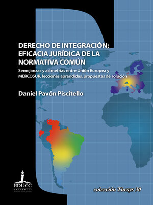 cover image of Derecho de integración
